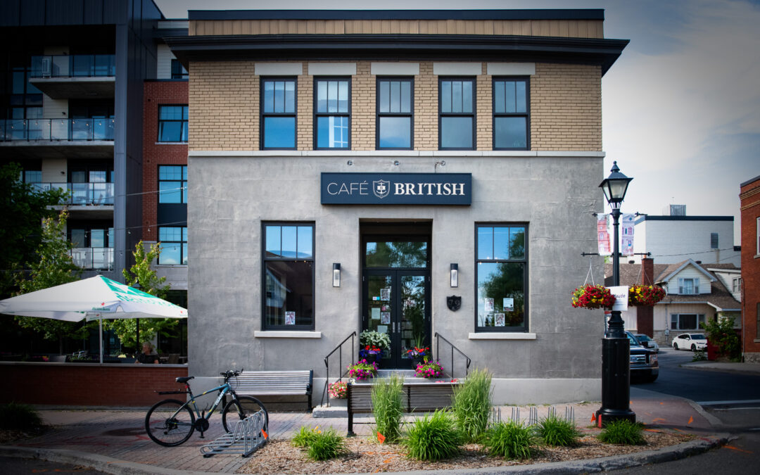 cafe british exterior